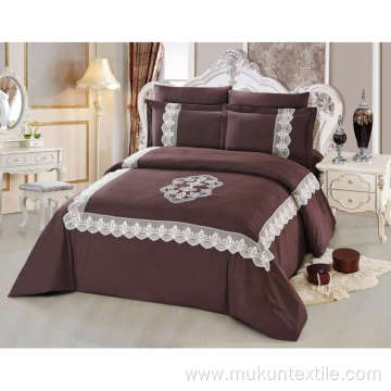 Wholesale Home Textile Quilted cover Bed Sheet Set